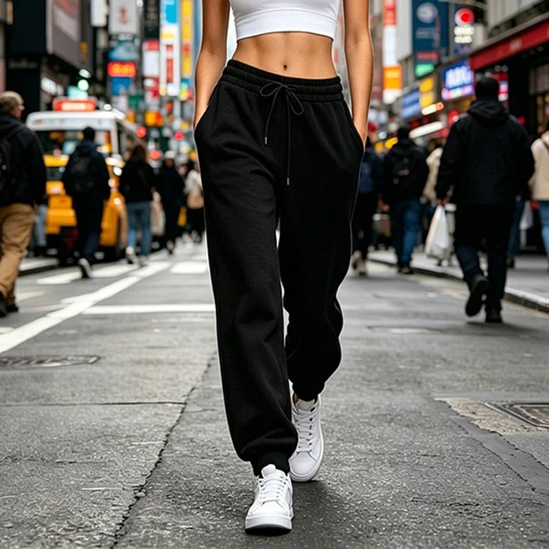 Fashion Womens Sweatpants Daily Casual Sports Pants Outdoors Gym Jogging Woman Clothes Trousers 2026 Hot Sales Street Sportswear